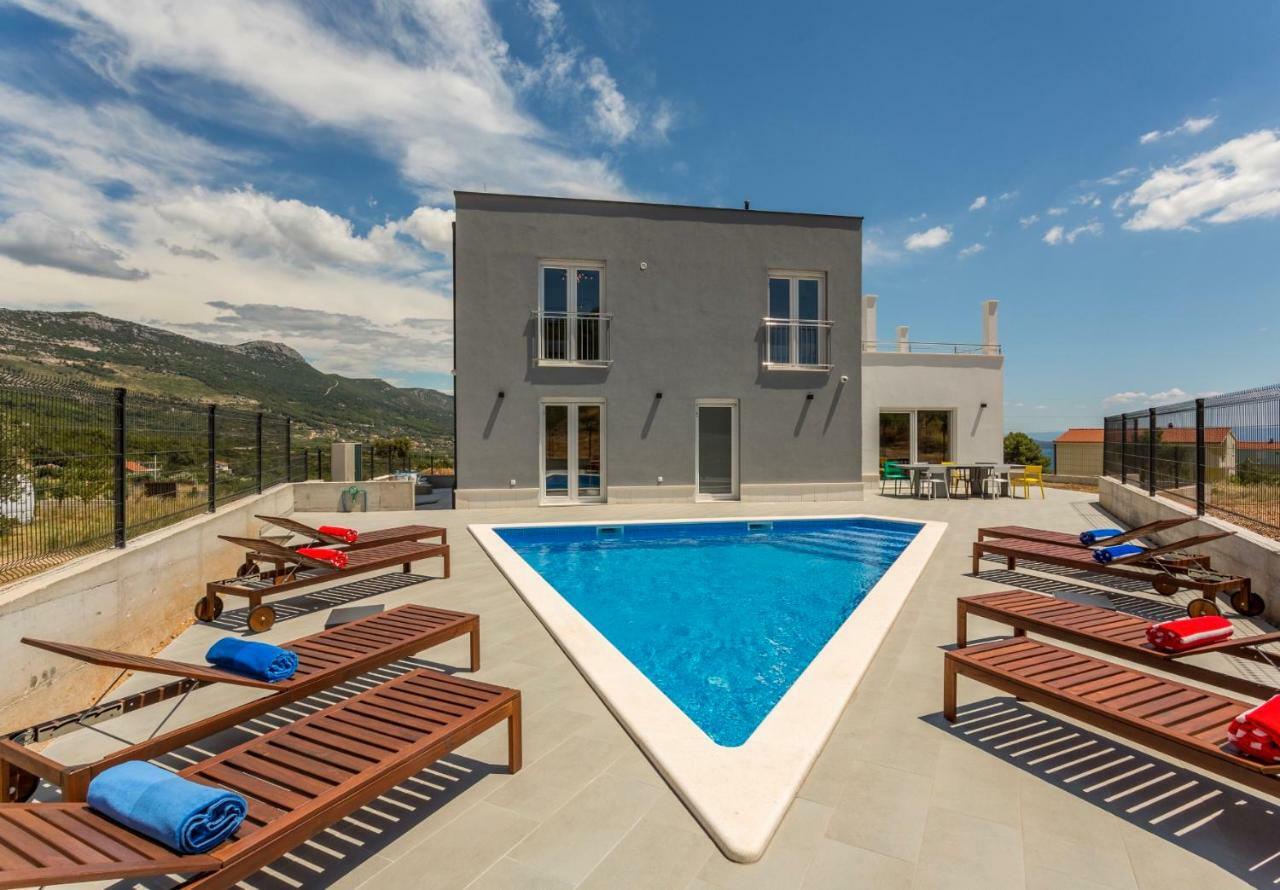 Villa Mila Kastela Kaštel Novi Exterior foto